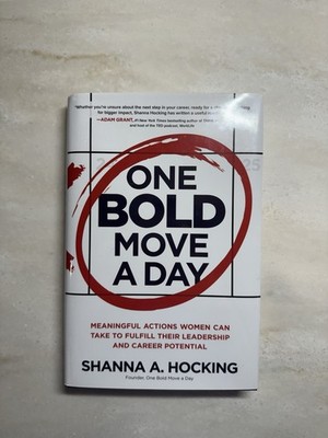 One Bold Move A Day by Shanna A. Hocking Brand New Hardcover Book
