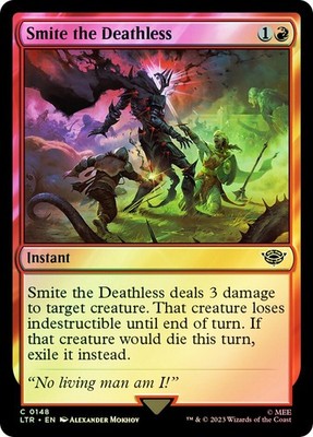 MTG FOIL Smite the Deathless  - The Lord of the Rings #148