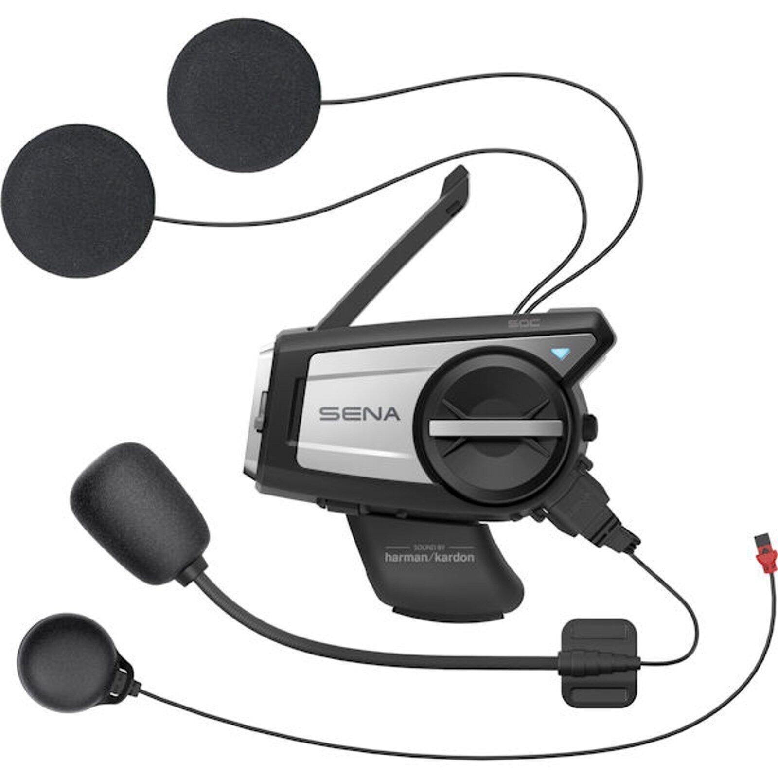 Sena Men's Black 50C Sound By Harman Kardon Bluetooth Communication System And Camera Single Pack - Image 4