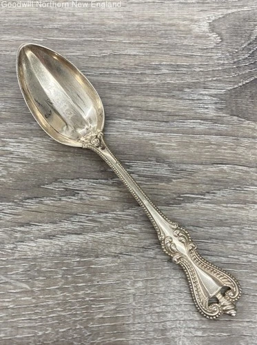 Sterling Silver Towle Old Colonial Monogram "Edna" Single Spoon 5.5" 28g