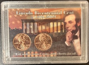 Whitman 2009/2009-D Lincoln Bicentennial 2-Coin Set