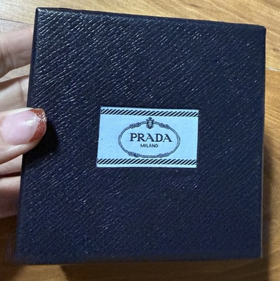 #ad #ad New Great Condition Prada Gift Box Small 4x4 Authentic From Prada In Capri Italy $18.00