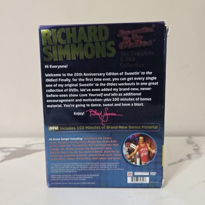 Richard Simmons - Sweatin to the Oldies Set (DVD, 5-Disc Set) for