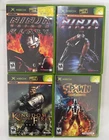 Xbox Games Lot - Ninja Gaiden Black (CIB), Spawn: Armageddon, Kingdom Under Fire