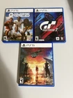 PS5 Multiplayer Game Lot: College Football 25, Gran Turismo 7, FFVII Rebirth