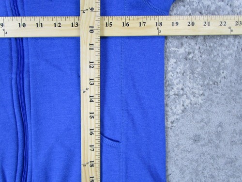 UCLA Bruins Pullover Herren mittelblau Hoodie College Universität mit durchgehendem Reißverschluss Sport - Bild 7 von 13