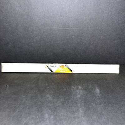 PICKETT P 232 ET TRIANGULAR white Architect Drawing Scale RULER Plastic ...