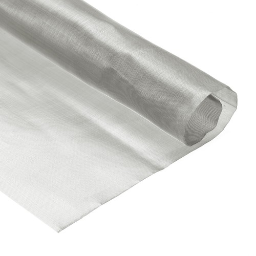 Woven Wire Mesh 12.6"x11.8" 320x300mm 200 Mesh Steel Filter Screen Sheet