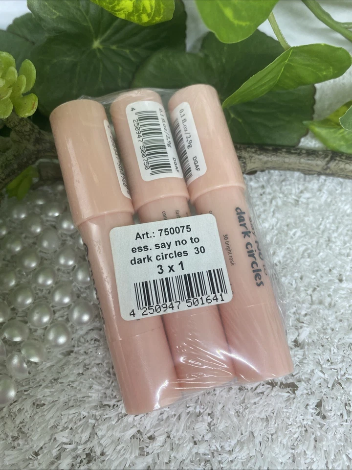 essence say NO to DARK CIRCLES 30 Bright Rose Color Correcting Concealer 3 Stück - Bild 2 von 4