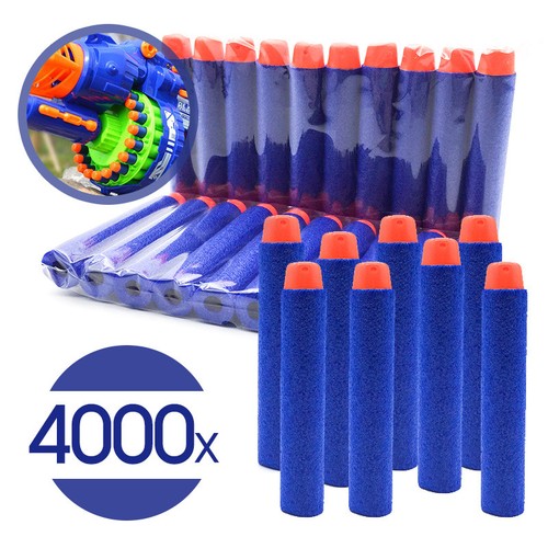 4000 Round Head Bullet Darts Blasters 