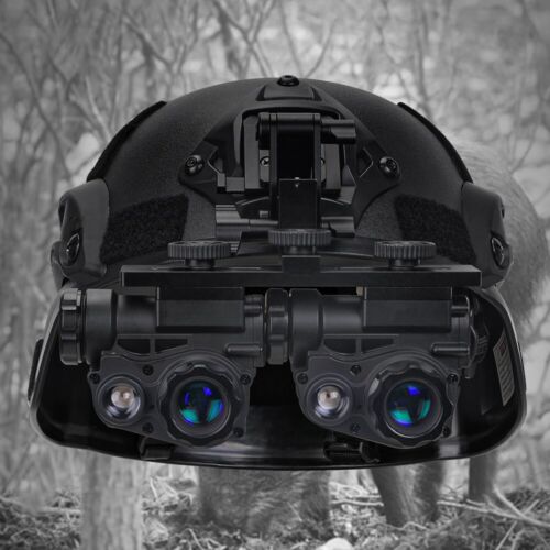 NVG10 Night Vision Goggles 940nm IR Green Tactical WiFi Binocular+Helmet Bracket - Picture 3 of 8