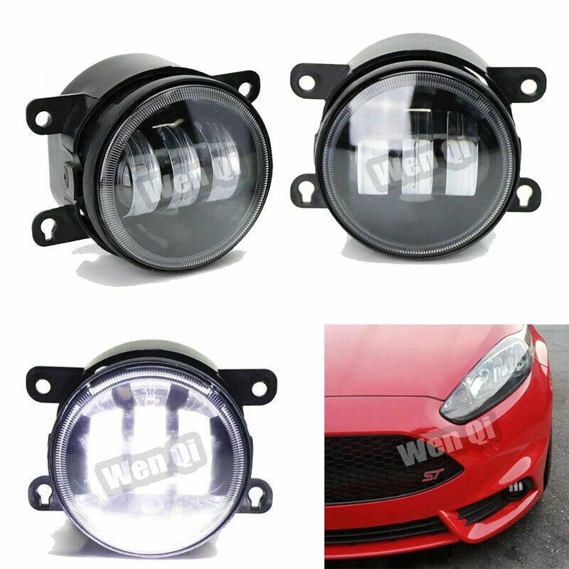 Luces antiniebla LED y cubiertas luz de circulación diurna DRL para Subaru WRX STI 2015-2017 Foto 2 de 4