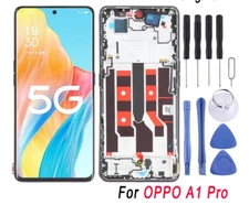 For OPPO A1 Pro LCD Screen Display and Digitizer Full Assembly Replacement+Frame