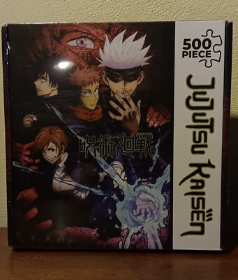 New JUJUTSU KAISEN 500 Piece  Jigsaw Puzzle New Sealed Kess De.bored Crunchyroll