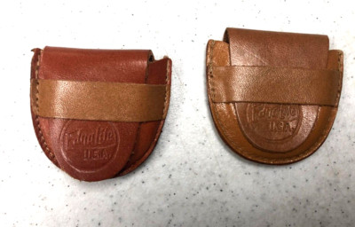 Vintage Ednalite Duraklad Chromo type A  #85 & Conversion Blue (10) w pouch