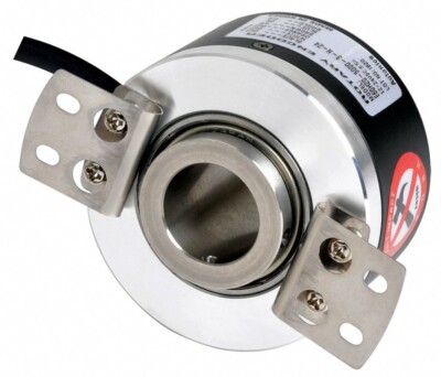 Autonics E60H20-5000-6-L-5-C Hollow Shaft Line Output Rotary Encoder w/ 5000 PPR