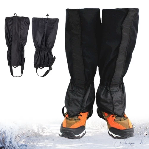 Wasserdicht Gamaschen Wandern Nässeschutz Schnee Jagd Klettern Gaiters Outdoor - Bild 7 von 15