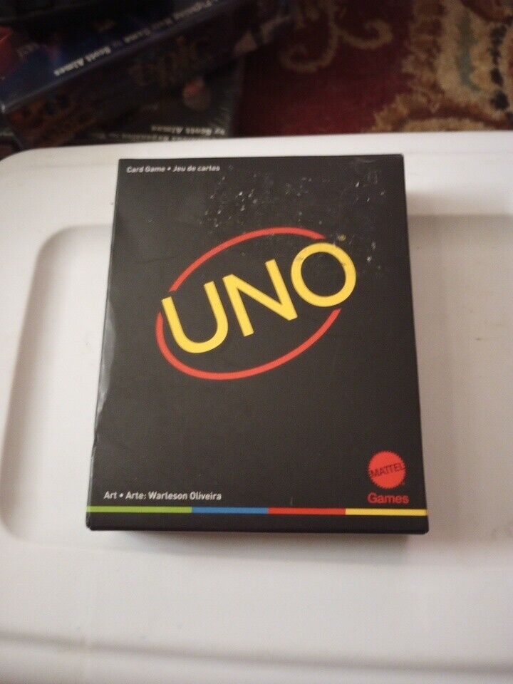 UNO MINIMALISTA, Mattel, Black