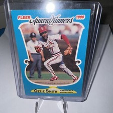1990 Fleer Award Winners Box Set Ozzie Smith #36 HOF NM or better