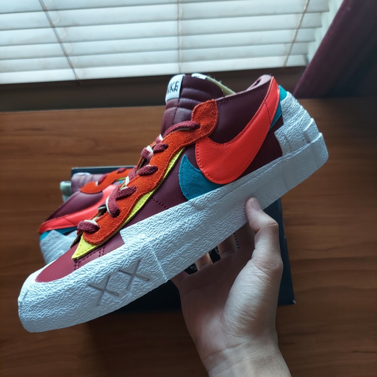 ☆関税込☆NIKE★KAWS × sacai × Nike Blazer Low★22.5-30cm Nike x sacai x KAWS Blazer Low 'Red' Size 12.5 Mens | eBay