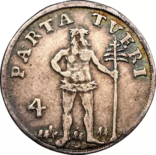 1719 C German States Brunswick Wolfenbuttel 4 Mariengroschen NGC VF 35 Germany