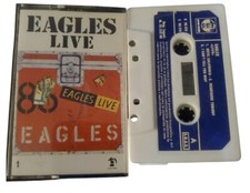 Eagles Live Cassette Tape Spain Import  RARE Asylum Records