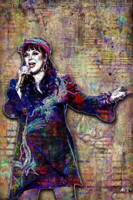 Ann Wilson of Heart 20x30in Poster  Heart Tribute Print Free Shipping US