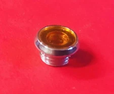 STANLEY • NOS Amber Pilot Indicator Dash Light Lamp Lens 74 75 Centaur Trike