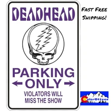 Metal Sign DeadHead Parking Only 8” x 12” Aluminum Indoor Outdoor