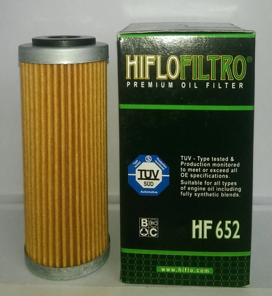 Filtro de óleo HifloFiltro qualidade EO (x 10) compatível com KTM 250 XCF-W (2013 a 2015) - Imagem 4 de 4
