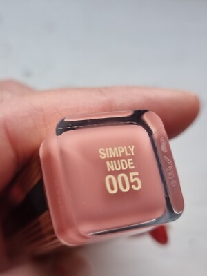 Max Factor Colour Elixir 24 Stunden Lippenstift Simply Nude 005 Original Brandneu Versiegelt