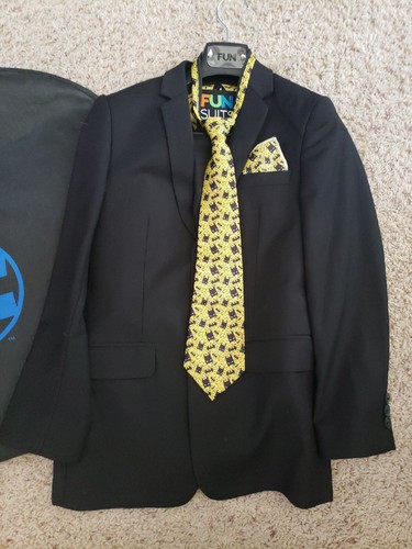 DC Comics Batman Youth Child Boys Sz 10, 7pc Suit Lot Wedding, Party, Holiday - Picture 18 of 20