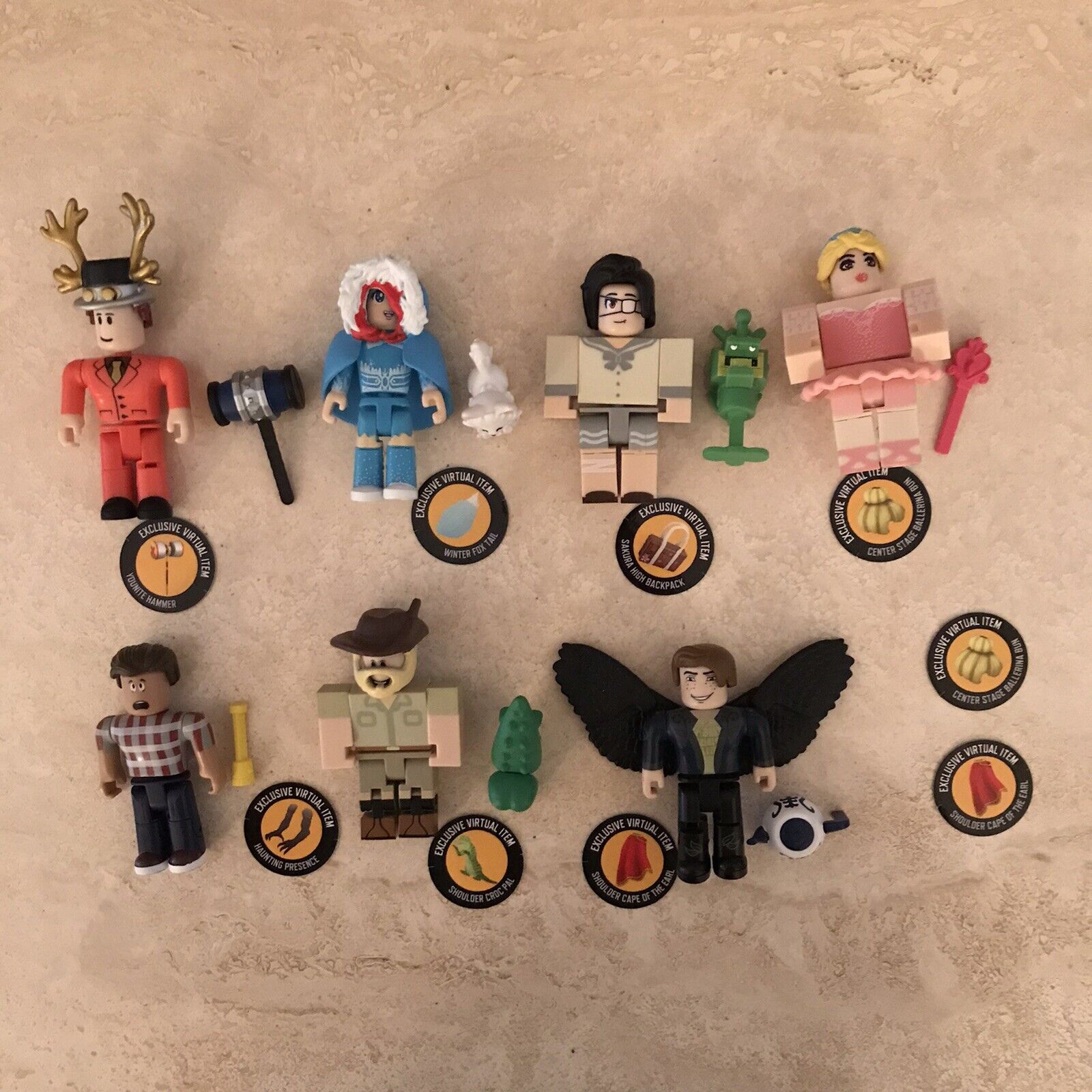 Roblox CODES ONLY Celebrity Series 1 2 3 4 5 6 7 8 9 Figures Toys Item-USPS  SHIP