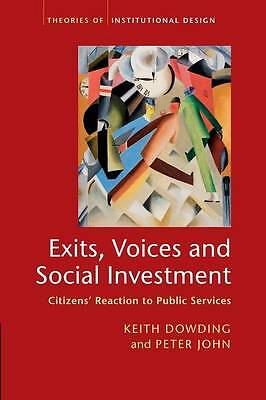 Exits, Voices and Social Investment Citizens  Reaction to Public Services
