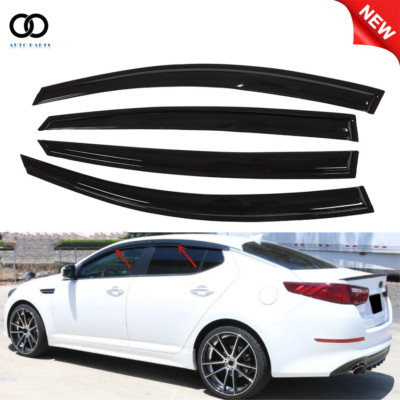 For Kia Optima K5 2011 2012 2013 14 2015 4Pcs Window Visor Rain Guard Deflectors