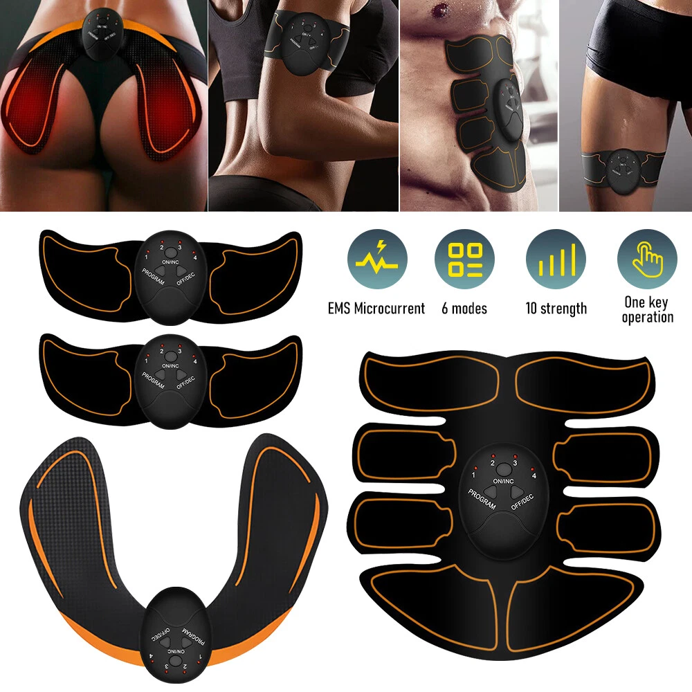 ABS Stimulator Buttocks Hips Trainer Muscle Toner Ab Workout
