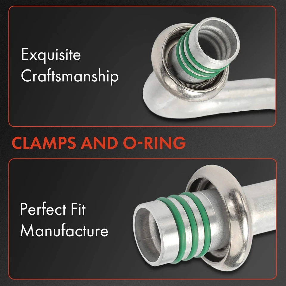 Acumulador de aire acondicionado con conjunto de manguera para Ford Taurus 1992 1993 OHV línea de succión Foto 3 de 4