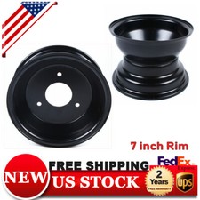 7" ATV Wheel Rim For 16x8-7 Tire 3 Lug 78mm Quad Go Kart 125cc Taotao Coolster