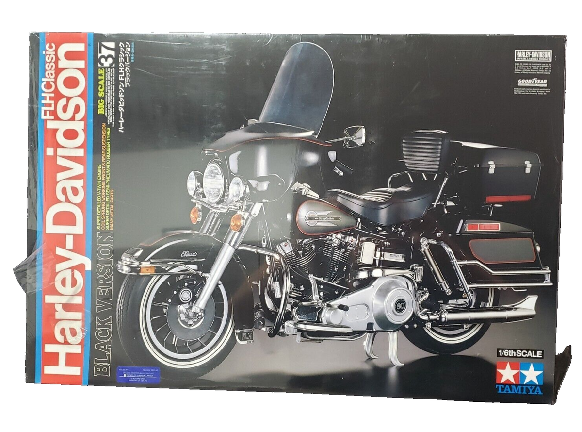 オートバイ・バイク TAMIYA Harley-Davidson FLH Classic 1/6 Amazon.com: Tamiya 16040 Compatible Replica Harley Davidson FLH