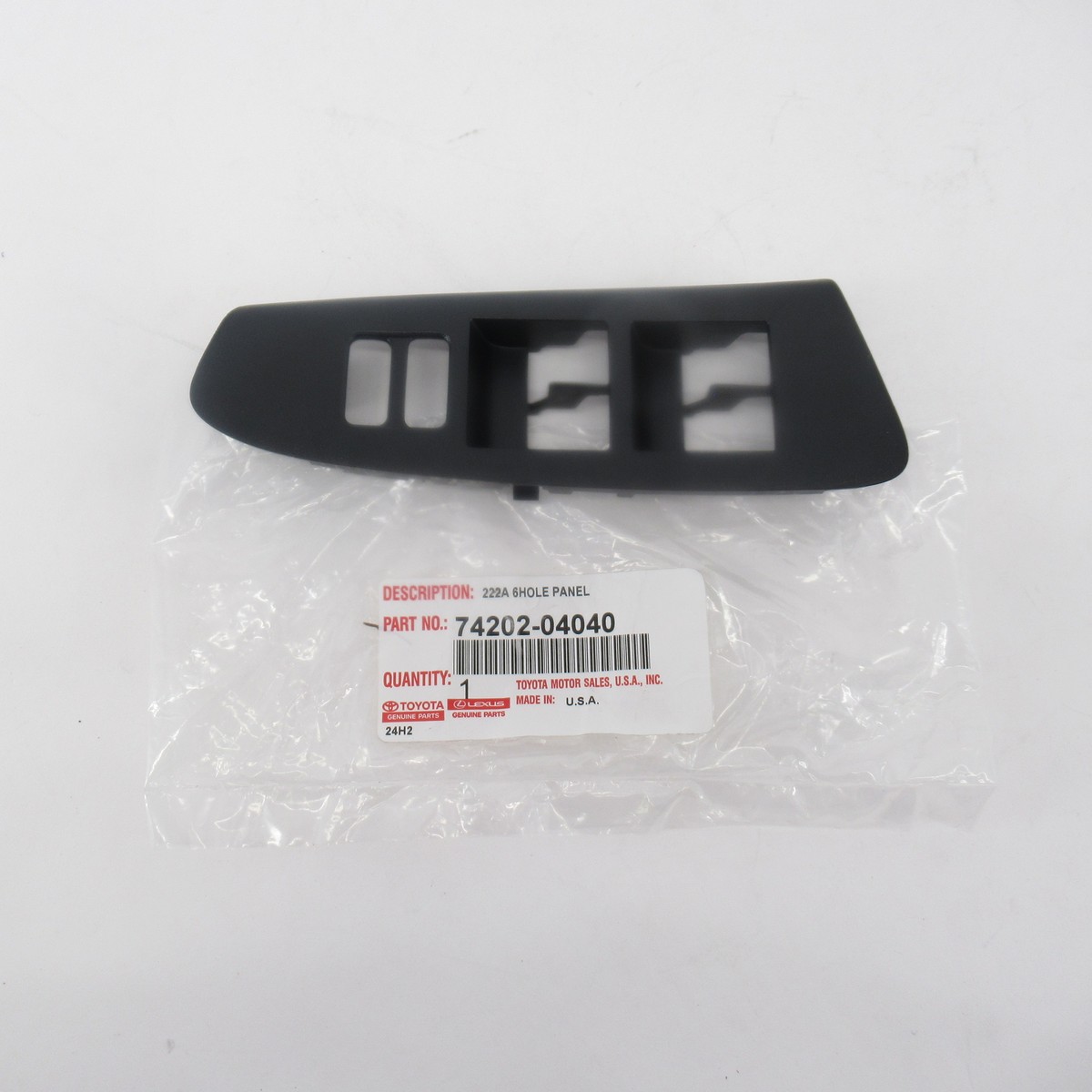 Genuine OEM Toyota 74202-04040 Driver LH Master Power Window