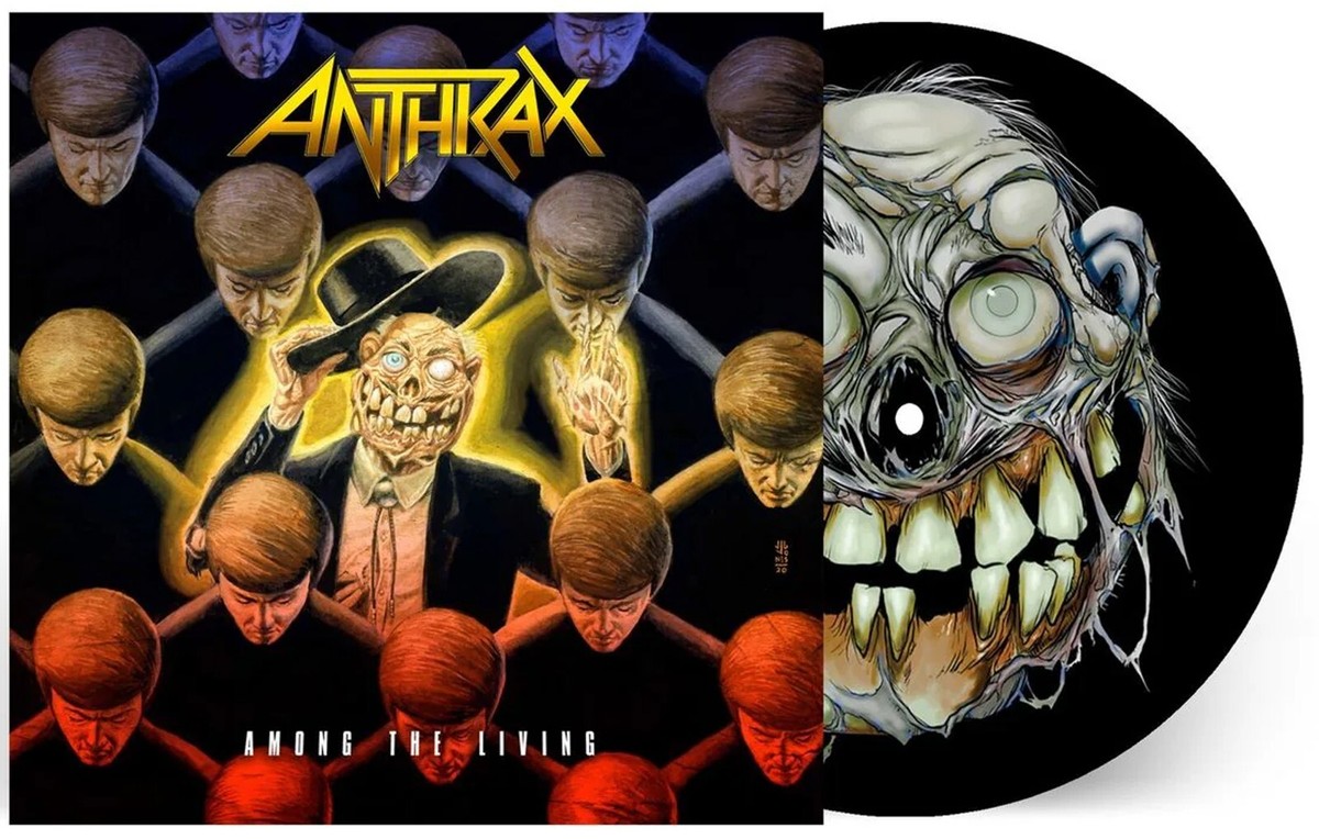 ANTHRAX LP Among The Living Vinyl PICTURE DISC New Factory Sealed