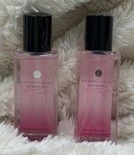 Victoria's Secret Bombshell Fragrance Perfumed Travel Size Mini Mist 2.5 Oz x2
