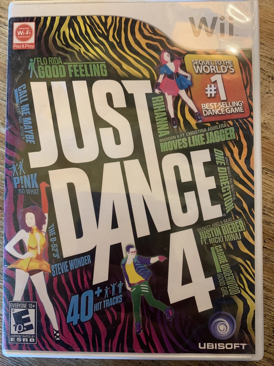 Nintendo wii 2024 just dance 4