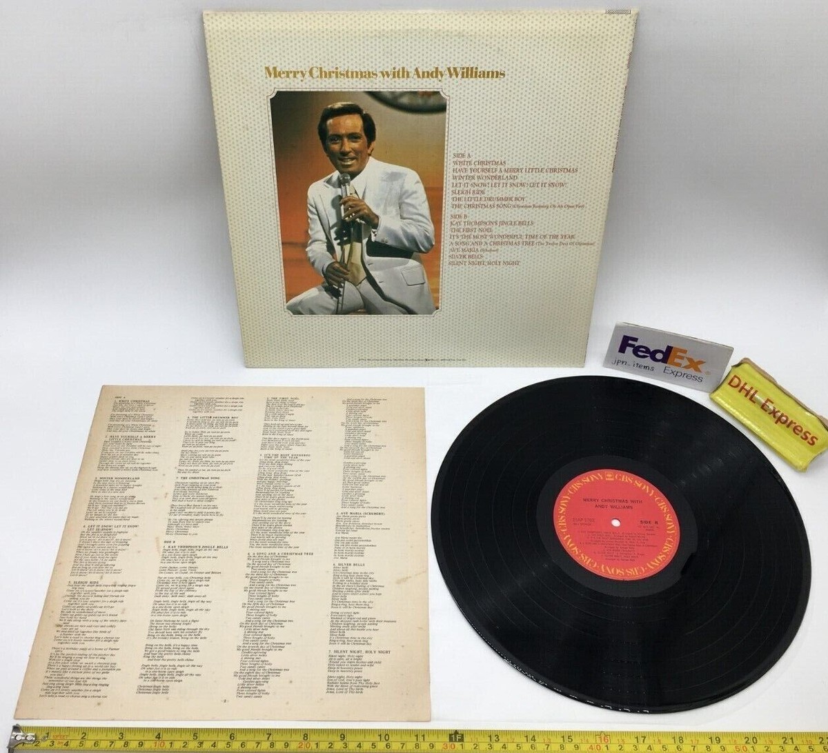 Merry Christmas With Andy Williams LP Vinyl Record 1979