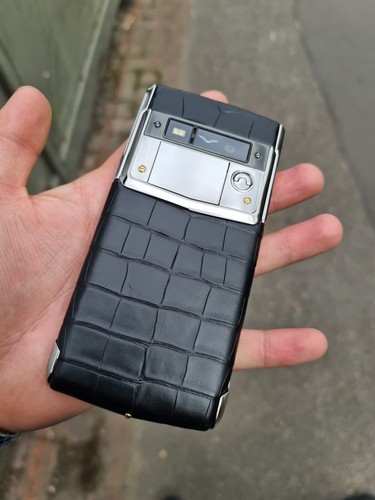 Vertu Signature Touch 24k GOLD EDITION, Alligatorleder, UNIKAT, Full Pack - Bild 12 von 24