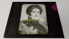 SHG Glass Magic Lantern Slide Photo POTRAIT MAN IN UNIFORM EEEEE