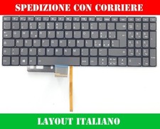 TASTIERA ORIGINALE PER LENOVO AE08L010, NSK-BY1SQ 0E, SN20N04591 RETROILLUMINATA