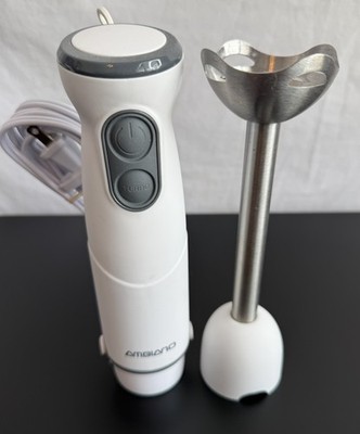 Ambiano White Immersion Hand Blender 2 Speed w/Attachment HB-6001