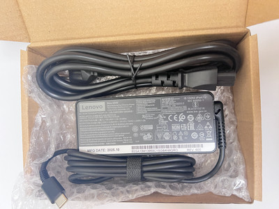 OEM NEW 65W USB-C Type-C Laptop Adapter Charger Lenovo ADLX65YLC3A ThinkPad X1