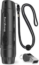 Electronic Whistle with 3 Tones  3 High Volume Settings - Battery Powered Emerg